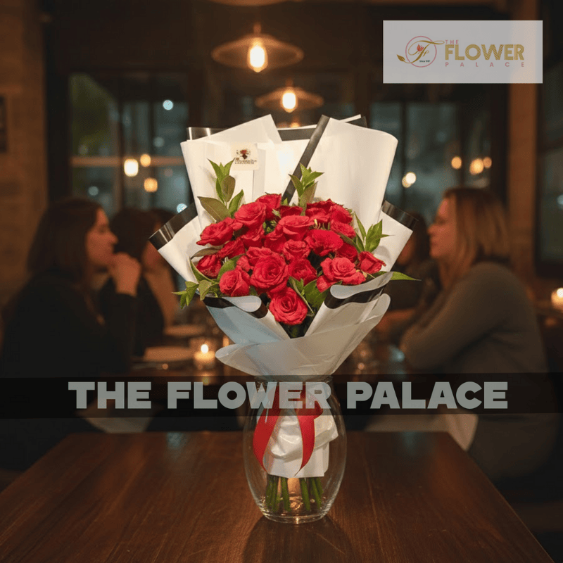 Yellow Sunshine Roses Bouquet