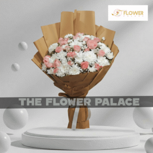 Elegant White Lilies Bouquet