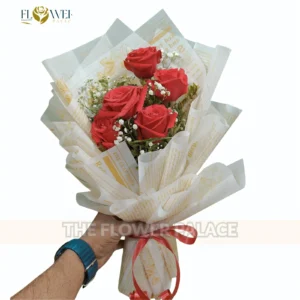Eternal Love - Small Red Rose Heart Gift Box