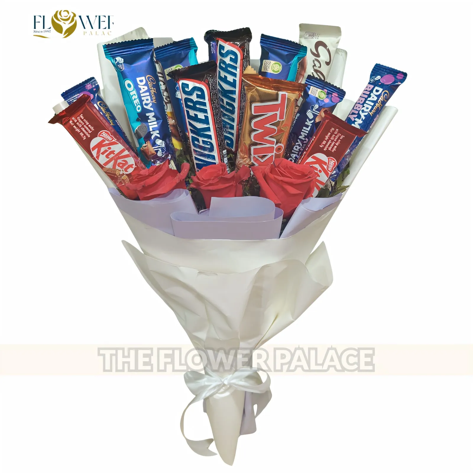 The Ultimate Treat - Mixed Chocolate & Floral Combo