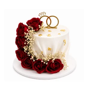 Engagement Ring Cake