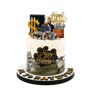 Money & Luxury Theme Cake