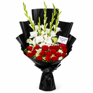Crimson Gladiolus Bouquet