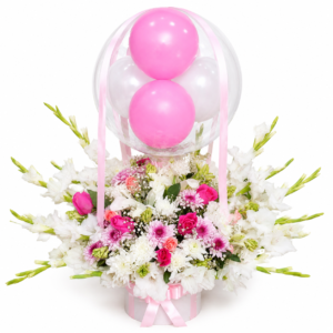 Pink Bubble Bloom Box