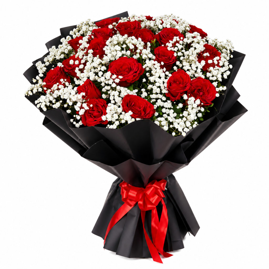 Scarlet Bloom Bouquet