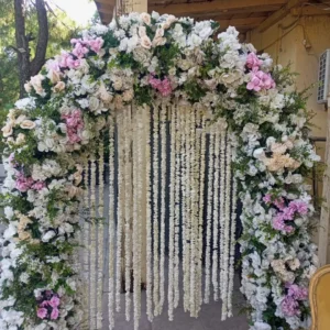 Pastel Floral Entrance Arch