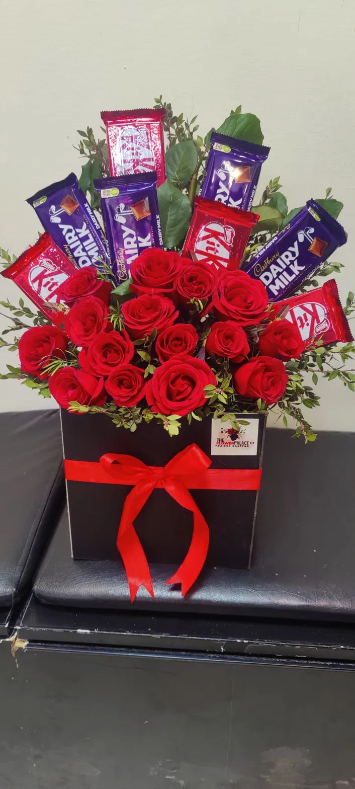 Choco Rose Delight Box