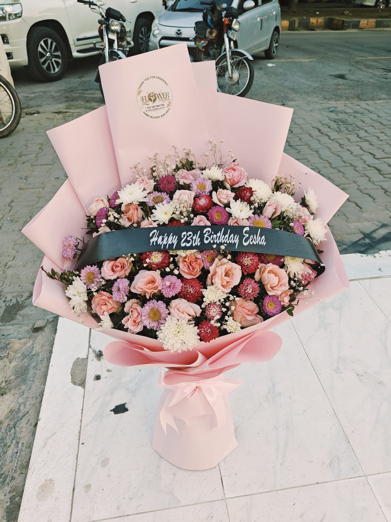 Personalized Birthday Bouquet